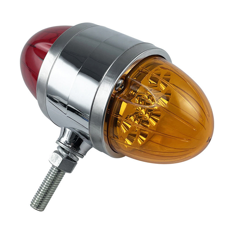 2 Pieces Amber/Red LED Dual Rotating Watermelon Lights